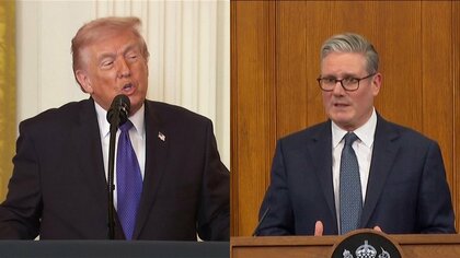 トランプ大統領とイギリス・スターマー首相が電話会談　イラン攻撃めぐり冷え込んでいた両国関係の改善図る狙いか