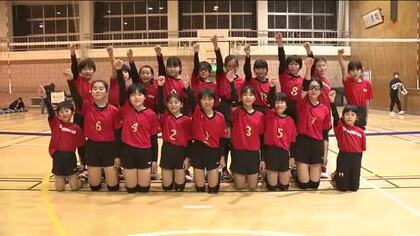 いざ全国へ！鎌田バレーボールスポーツ少年団（福島市）　6年生は一人…全員バレーで活躍誓う