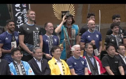 鹿児島でアルゼンチンと日本が対戦！？　国際大会前に薩摩川内でトレーニング中
