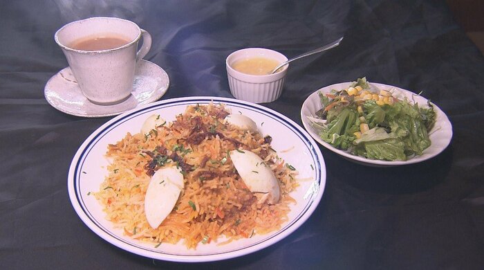 ビリヤ二スペシャルランチ（1650円）