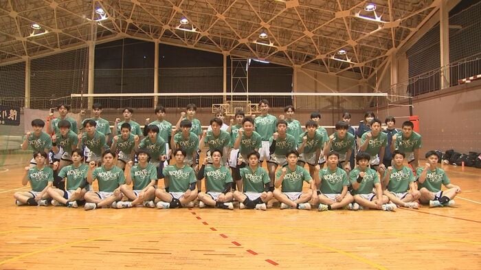南昌みらいバレー部の部員数は県内最多41人