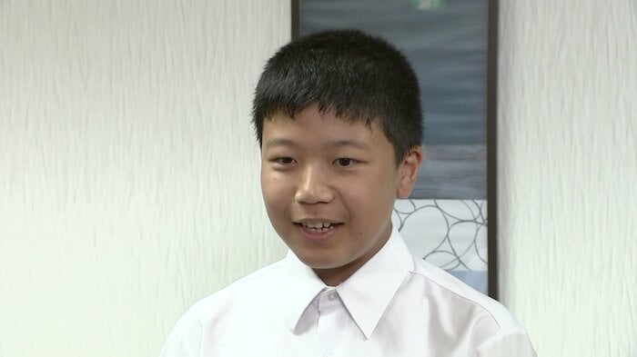 赤嶺航晟さん(小6)