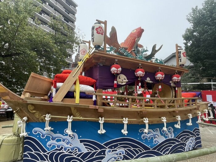 麹屋町の川船