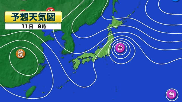 予想天気図