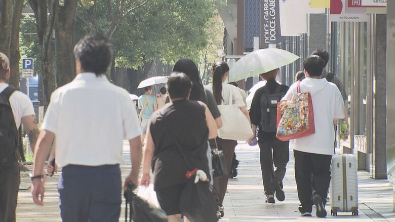 最高“37度”の予想…名古屋で年間猛暑日数の過去最多更新か 午前中から既に33.4度 愛知と三重に熱中症警戒アラート｜FNNプライムオンライン