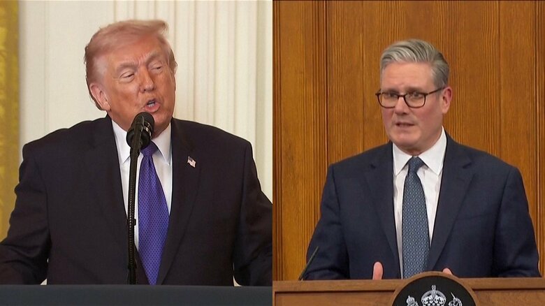 トランプ大統領とイギリス・スターマー首相が電話会談　イラン攻撃めぐり冷え込んでいた両国関係の改善図る狙いか｜FNNプライムオンライン