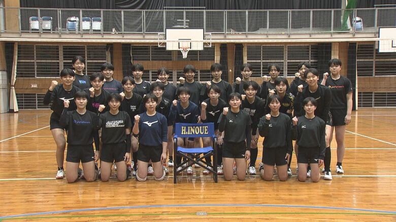 亡くなった恩師に「日本一」を捧げたい 技術よりも大切な“感謝”を胸に「真実（こころ）のバレー」集大成で春高に挑む 西彼杵女子バレー部｜FNNプライムオンライン