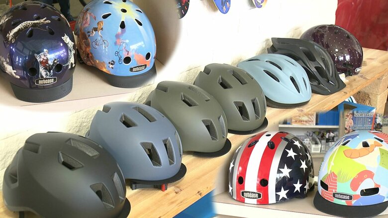 努力義務化で自転車ヘルメットの売上10倍 4カ月待ちの商品も　街の着用率は？【静岡発】｜FNNプライムオンライン