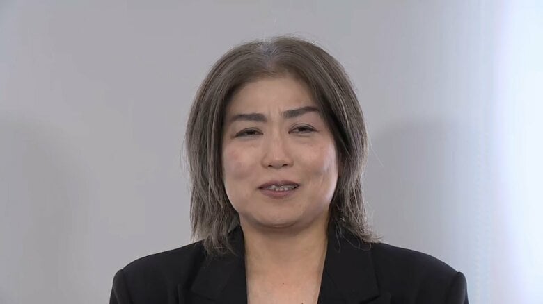 失職が決まり記者会見で涙ぐむ田久保市長