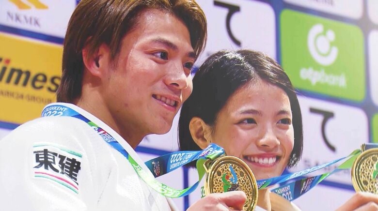 2022年世界選手権でも兄妹同日金メダルを獲得