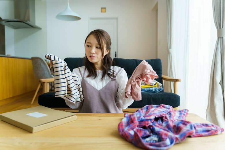 もらった子供服が悩みの種になることも（画像はイメージ）