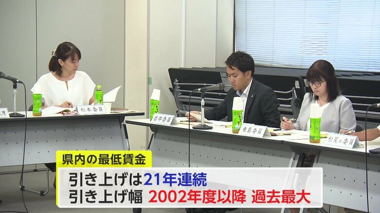 佐賀地方最低賃金審議会（2024年8月）