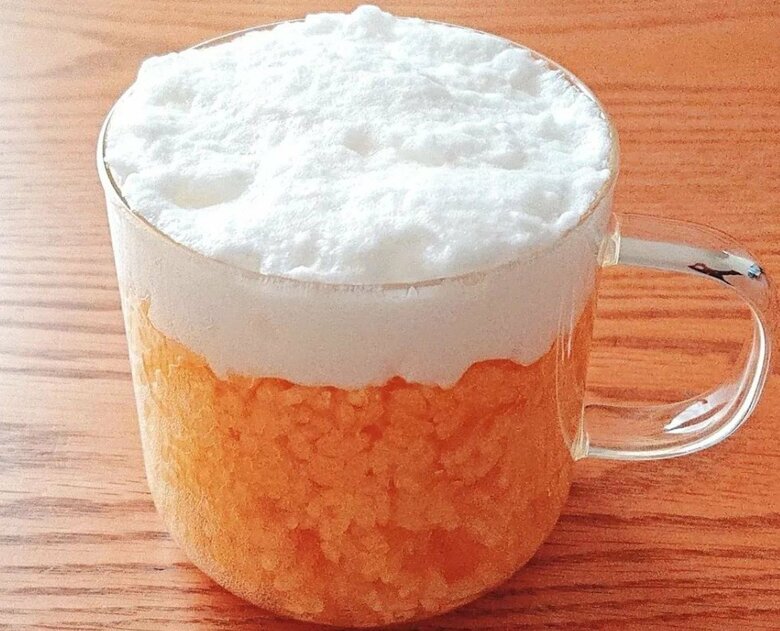 このビール、実は卵かけご飯だという