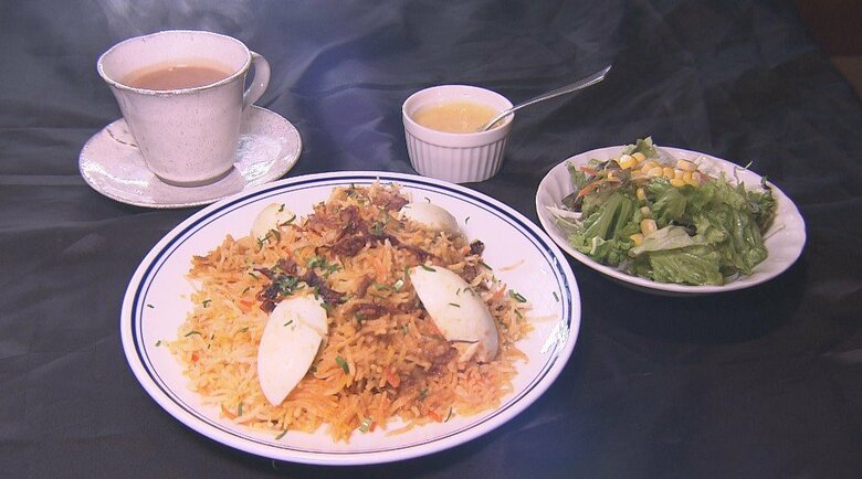 ビリヤ二スペシャルランチ（1650円）
