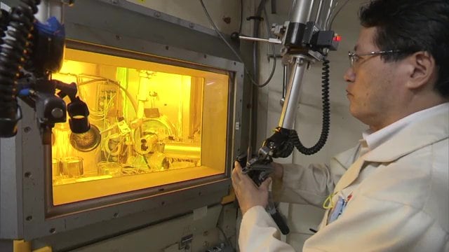 分析が行われるJAEA・日本原子力研究開発機構　大洗研究所