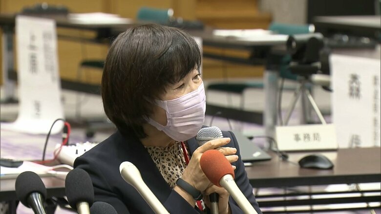 ヒアリングに応じる染谷市長