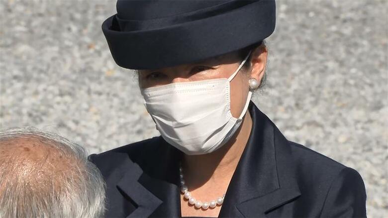 国立沖縄戦没者墓苑にて（22日午後）