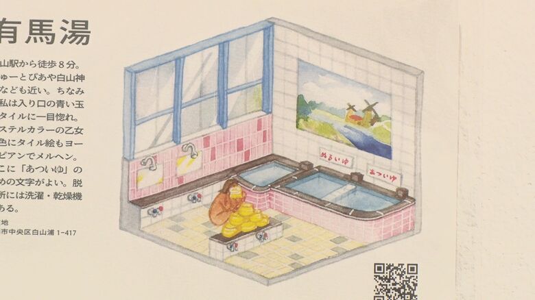 銭湯のイラスト