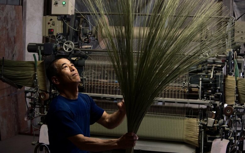 い草の持つ香り成分でリラックスできる　(C)2017 熊本県いぐさ・畳表活性化連絡協議会IGSAPHOTOLOG