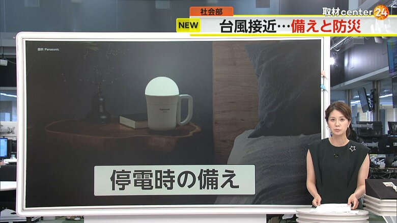 ワンタッチで点灯できるパナソニックの「強力ランタン（でかランタン）」