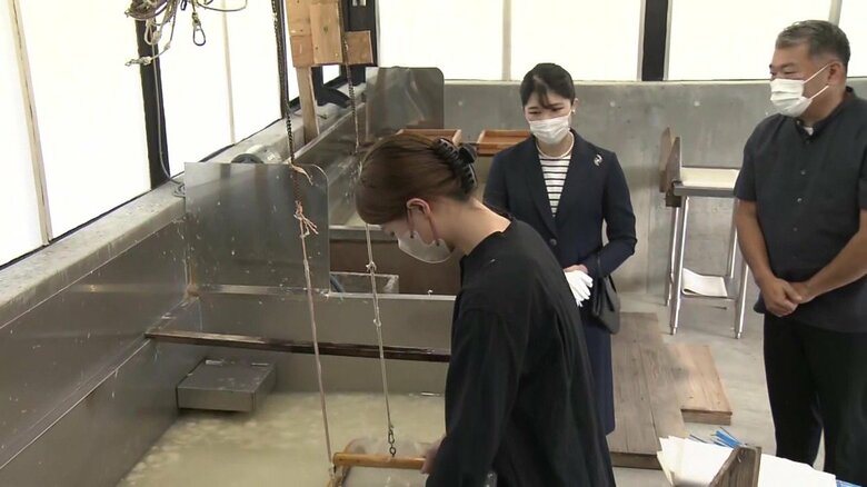 佐賀県を訪問された愛子さま