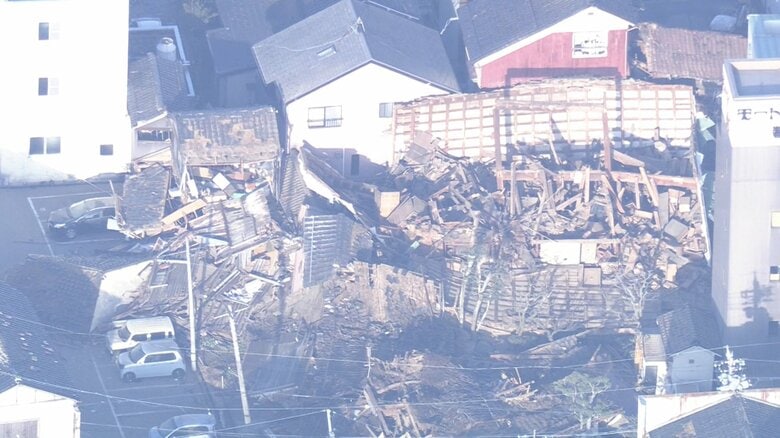 被災直後の石川県・輪島市