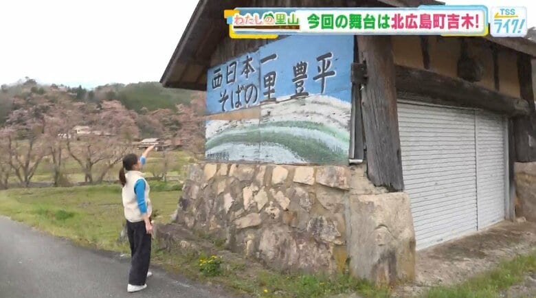 北広島町合併前は旧豊平町。そばが有名。