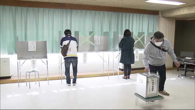 市民の選択は…千曲市長選挙 投票進む 投票率は前回をやや下回るペースも「期日前」は増加
