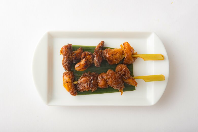 小泉氏が驚いた”焼き鳥”の素材は「企業秘密」だという