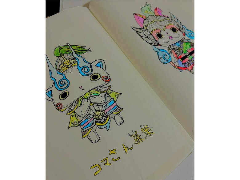 小学生の頃に描いた作品（提供：あぱる。とさん）