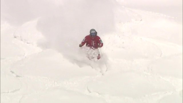 西沢選手の練習の様子