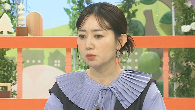 豊崎由里絵さん 関西テレビ「旬感LIVE とれたてっ！」より