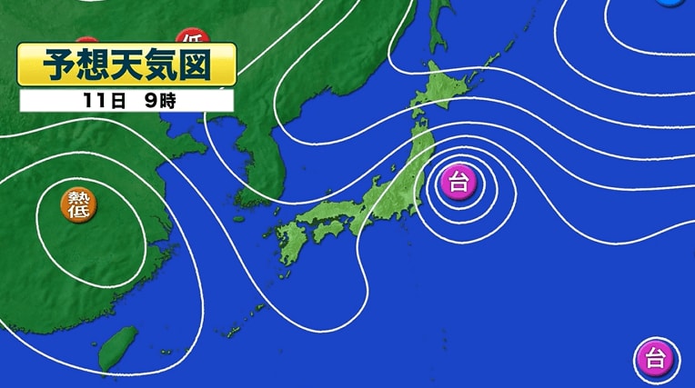 予想天気図