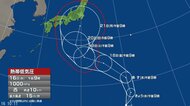 【台風情報】“台風のたまご”熱帯低気圧の進路予想は　シルバーウィークは本州にも影響が出る恐れ　最新の気象情報など確認を