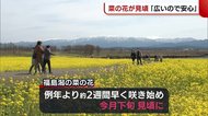 花見自粛ムードも「広いので安心」 福島潟で