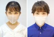 美容院での感染不安解消!? 顔に直接「貼るマスク」でつけたままヘアカットOK