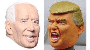 “なりきりマスク”はバイデン氏とトランプ氏どちらが人気?こっちも接戦か製造メーカーに聞いてみた