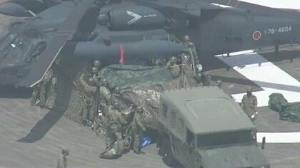 【速報】陸自ヘリ不明で新たに2人の死亡確認