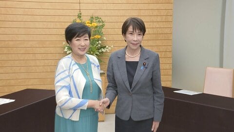 国と都の女性2トップ　「火葬場」関連法改正で連携確認