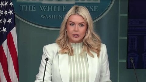 アメリカ レビット報道官 イランとの協議継続を強調する一方で警告 “現実受け入れなければ大きな打撃”