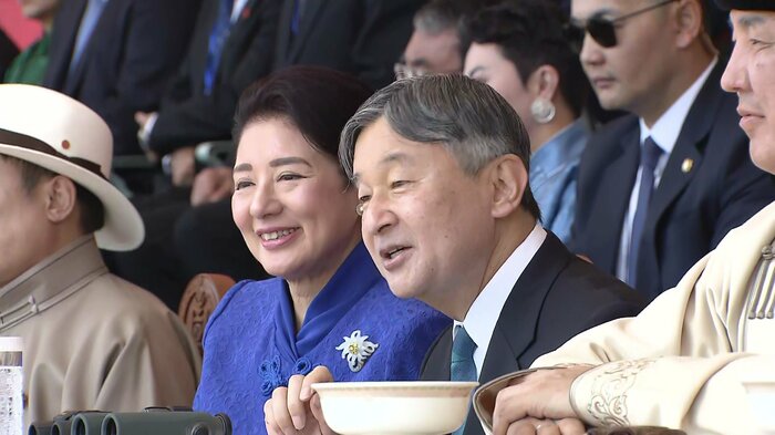 モンゴル訪問中には「ナーダム」を観覧された（2025年7月）