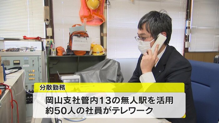 初期投資ゼロ 無人駅活用のテレワーク