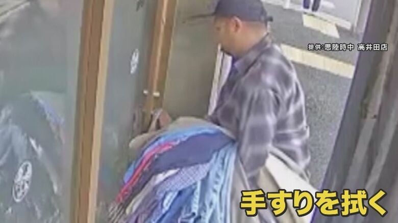 無人販売店で古着18万円相当盗んだか　27歳男を逮捕　防犯カメラに男の姿　前月も同様被害で“顔写真”貼り出しても懲りずに犯行繰り返したか｜FNNプライムオンライン