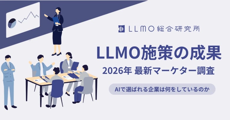 【2026年最新マーケター調査】LLMO対策は本当に効果がある？AI検索時代の最新動向と成果・課題