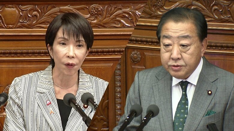 高市首相が初の国会論戦　立憲・野田氏「やる気なさがにじみ出ている」消費税で舌戦…維新・藤田氏は“公金還流疑惑”を会見で否定｜FNNプライムオンライン