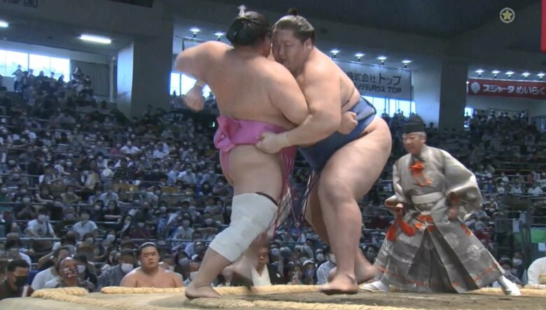 宇良との一戦