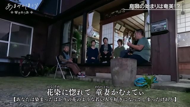 歌詞には奄美の方言が使われている