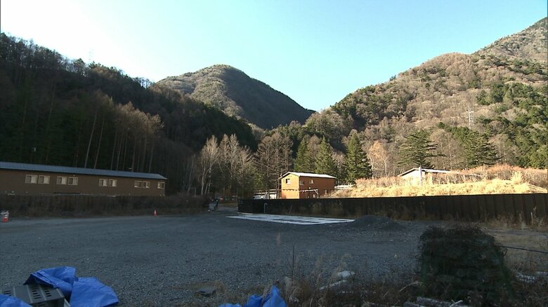 JR東海が工事発生土置き場に予定するツバクロ（静岡市）