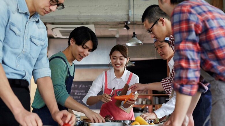 結果としてつながりが生まれる程度でよい（画像はイメージ）