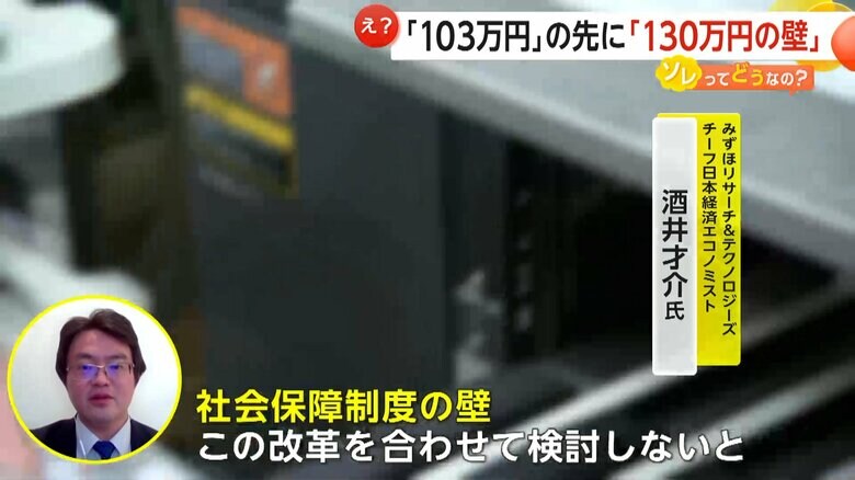 社会保障制度の壁の検討が必要と指摘する酒井才介氏